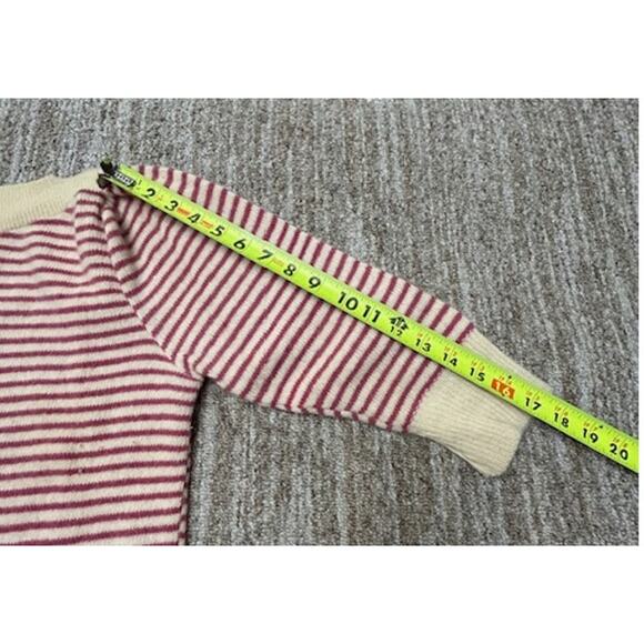 Vintage Great American Sweater Co Wool Angora Blend ¾ Sleeve Boat Neck Size M - Picture 3 of 7